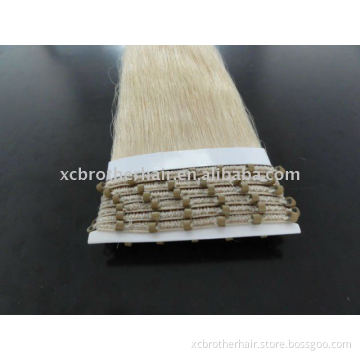 Superior quality loop ring remy hair extension